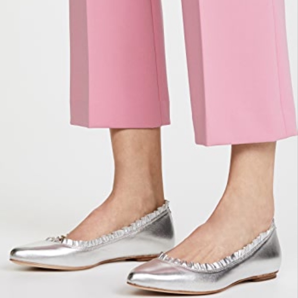 {⭐️HOST PICK 6.22 ⭐️KATE SPADE NEW YORK} Nicole Skimmers Silver